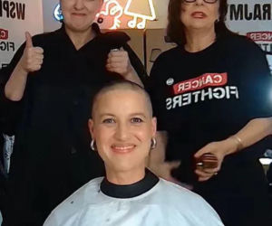 Gwiazdy zgoliły głowy w szczytnym celu