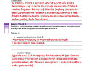 Matura próbna 2026: WOS rozszerzony - wszystkie odpowiedzi do arkusza CKE 16.01.2026
