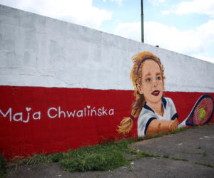 Mural poznańskiego artysty dla Mai Chwalińskiej