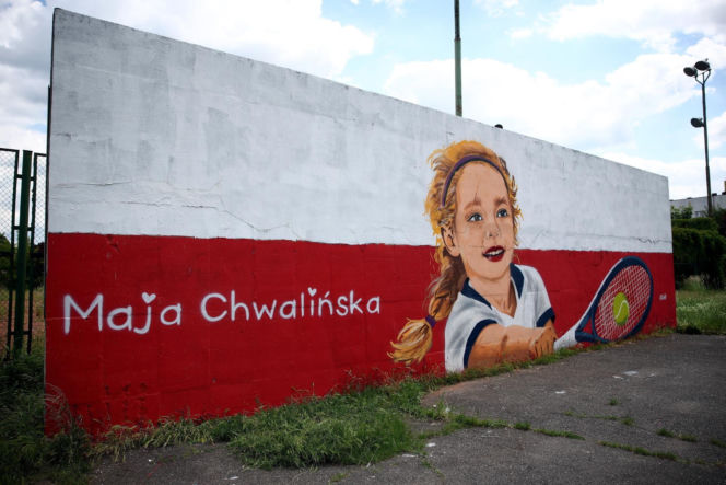 Mural poznańskiego artysty dla Mai Chwalińskiej