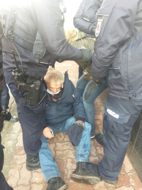 Bydgoszcz: Wielka awantura podczas wystąpienia Andrzeja Dudy