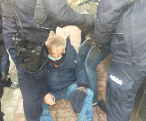 Bydgoszcz: Wielka awantura podczas wystąpienia Andrzeja Dudy