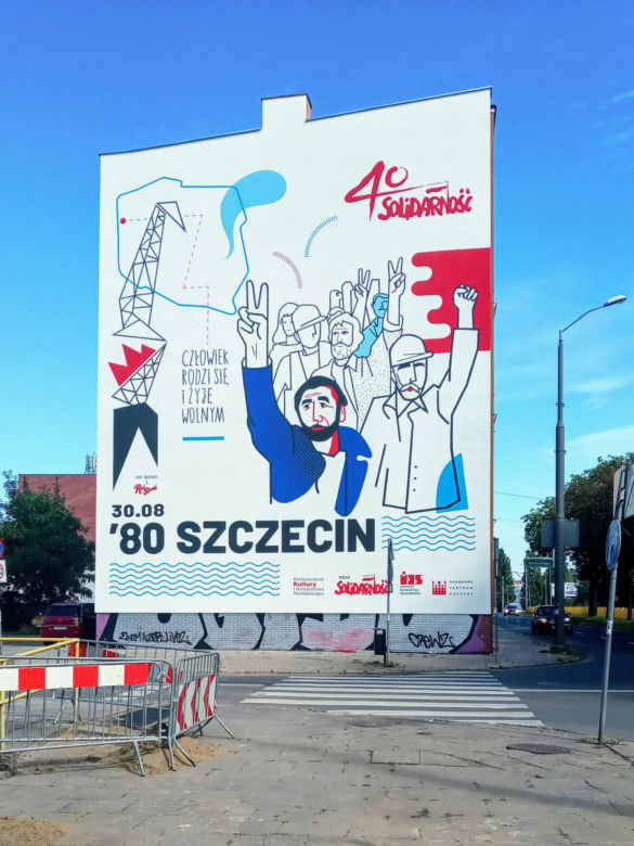 Mural na Pomorzanach