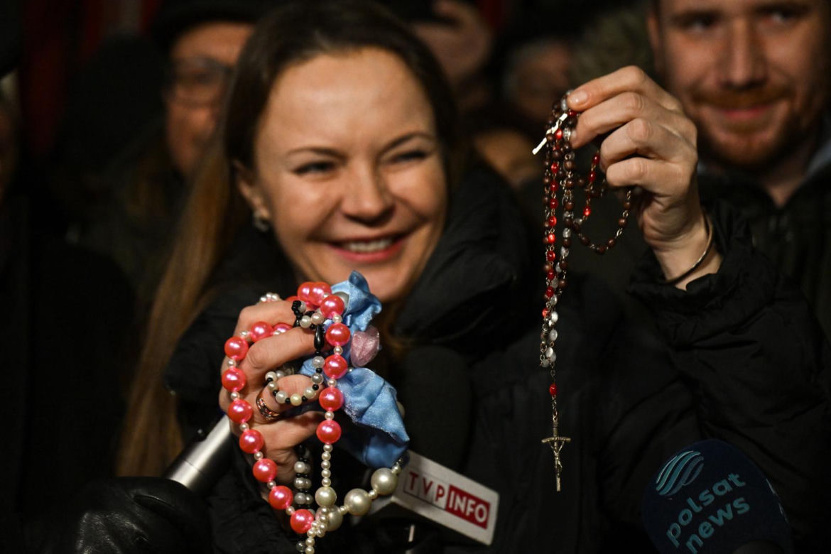 Manifestacje przed zakładami karnymi, w których przebywali Mariusz Kamiński i Maciej Wąsik