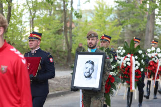Mieszkańcy Sosnowca pożegnali Łukasza Litewkę. Przede wszystkim był to dobry człowiek