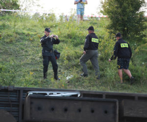 WYPADEK POCIĄGU Warszawa – Katowice w BABACH