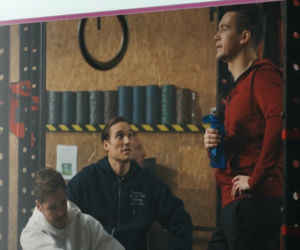 M jak miłość odc. 1924. Marcin (Mikołaj Roznerski), Olek (Maurycy Popiel), Jakub Karski (Krzysztof Kwiatkowski)