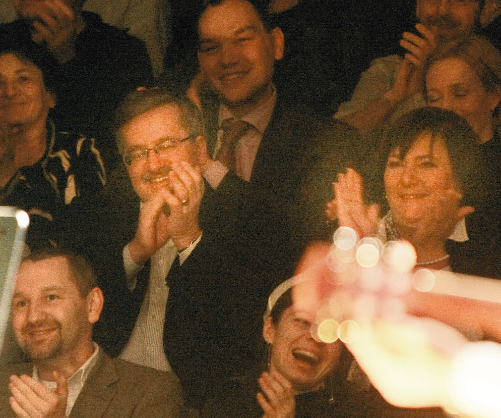 Bronisław Komorowski w walentynki zabrał żonę do teatru