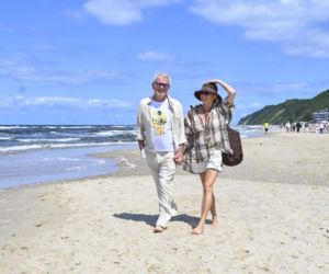 Monika i Robert Janowscy szaleli w Międzyzdrojach. Ależ oni się kochają!