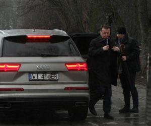 Jarosław Kaczyński na obchodach miesięcznicy smoleńskiej