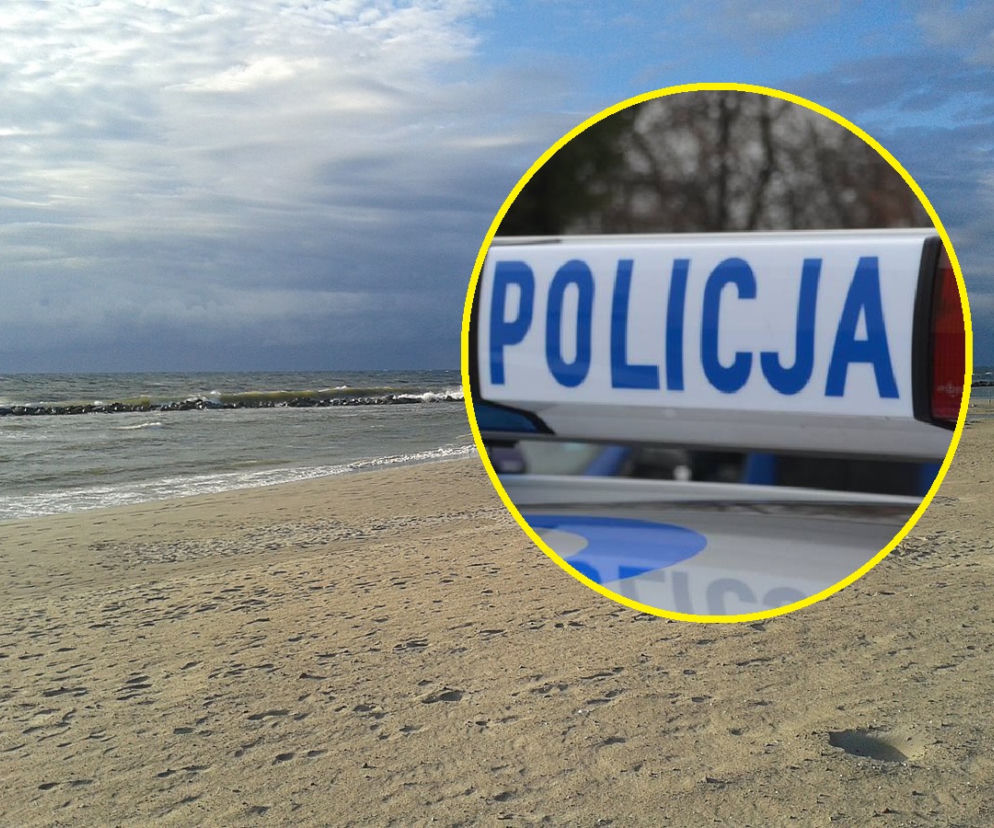 Woda Bałtyku zabrała ojca i syna! Dramatyczna akcja na plaży