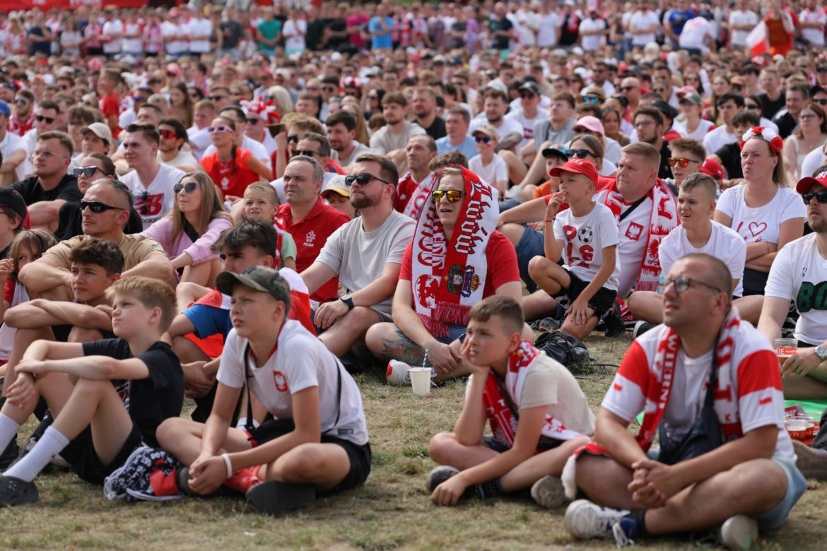 Warszawska Strefa Kibica na Euro 2024 - mecz Polska-Holandia