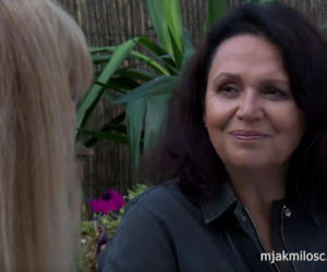 M jak miłość. Olga Jaszewska (Małgorzata Lewińska), Marysia (Małgorzata Pieńkowska)