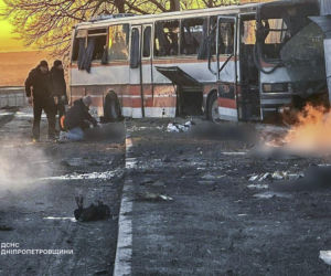 Zima i mróz na Ukrainie