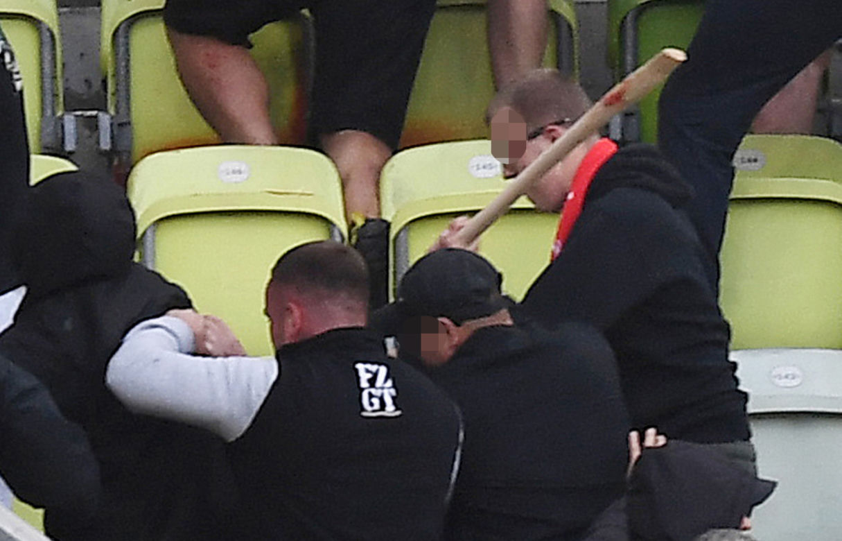 Lechia - Akademija! Wojna kiboli na trybunach. Krwawa jatka