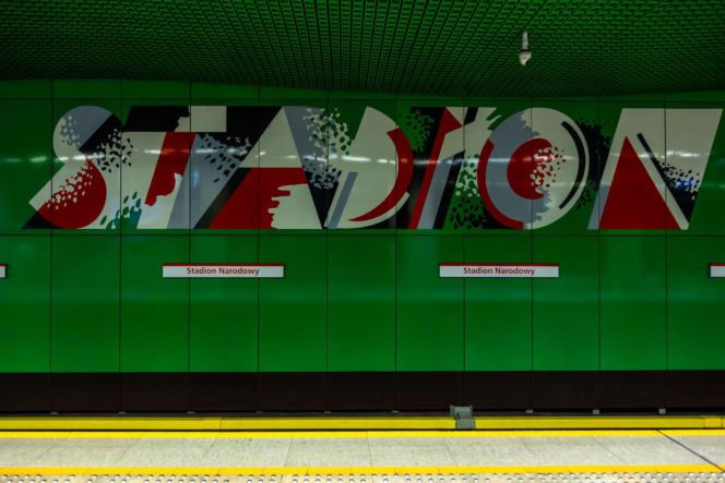Stacja metra M2 Stadion Narodowy