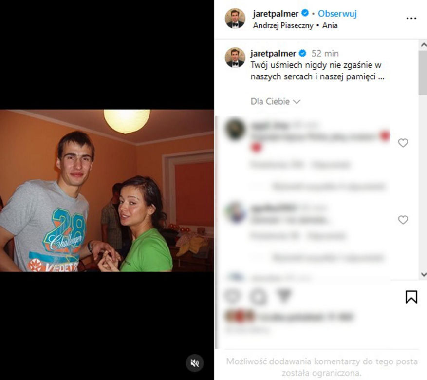  Ania Przybylska odeszła 10 lat temu. Tak Jarosław Bieniuk upamiętnił rocznicę śmierci żony