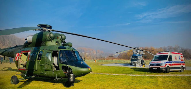 Wojskowy Sokół w Tatrach. Ratownicy TOPR ze wsparciem z Powidza