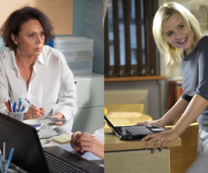 M jak miłość. Marysia (Małgorzata Pieńkowska), Małgosia (Joanna Koroniewska)