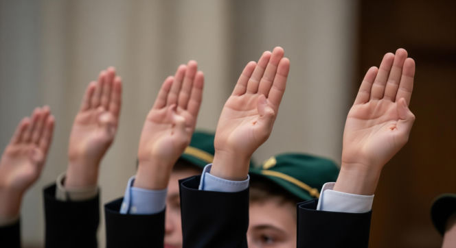 Karol Nawrocki objął Protektorat Harcerski. Jakim szczegółem zachwyciła Marta Nawrocka?