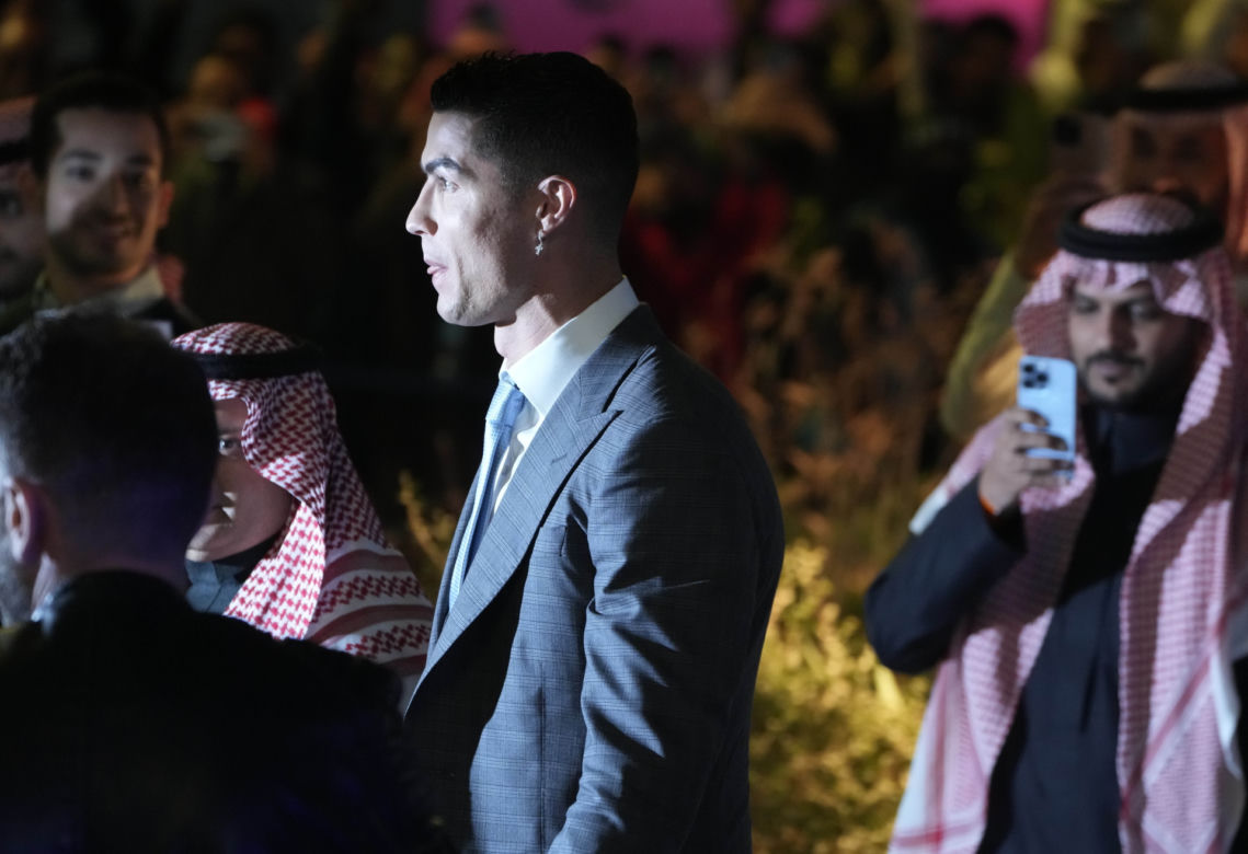 powitanie Cristiano Ronaldo w Al-Nassr