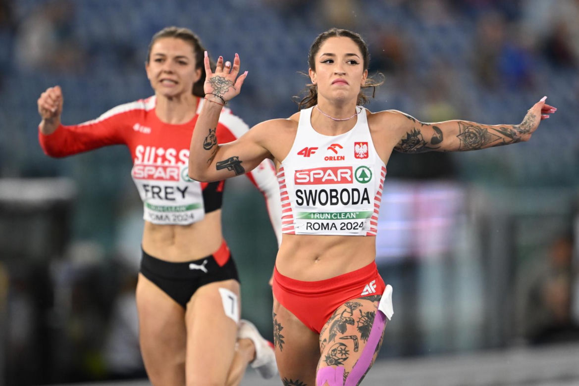 Ewa Swoboda zdobyła srebrny medal na ME w Rzymie