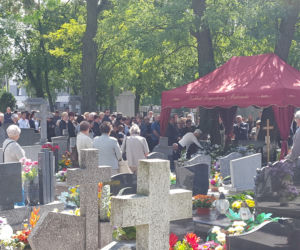 POGRZEB PATRYCJI ZAMORDOWANEJ NAD JEZIOREM WIECANOWSKIM