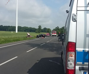 Koszmarny wypadek w Głuchowie pod Toruniem - dwie ofiary śmiertelne, w tym 7-latka