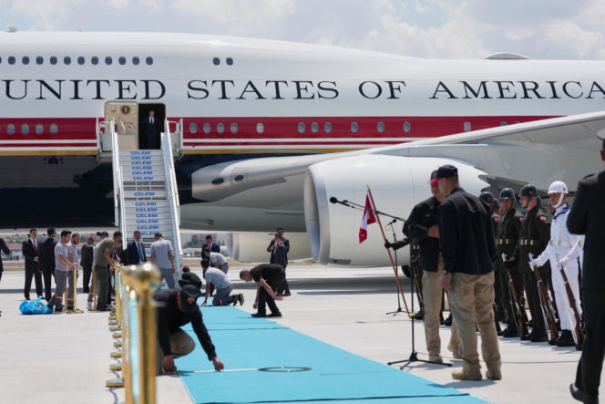 Donald Trump na szczycie NATO w Ankarze
