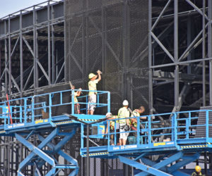 Budowa stadionu w Szczecinie - sierpień 2020