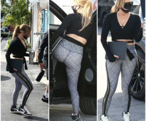 Jennifer Lopez wychodzi z siłowni