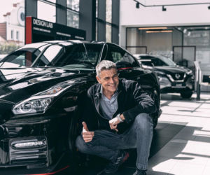 Krzysztof Hołowczyc i nowy Nissan GT-R Nismo