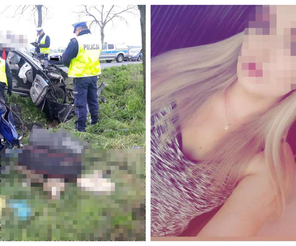 Młoda pielęgniarka i jej znajomy stracili życie w wypadku koło Rypina. Cały czas mam tę dziewczynę przed oczami