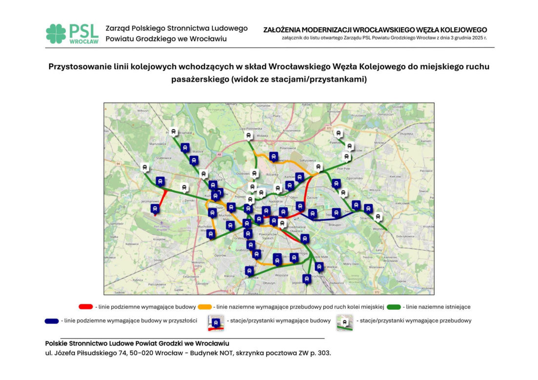 Koncepcja budowy metra we Wrocławiu