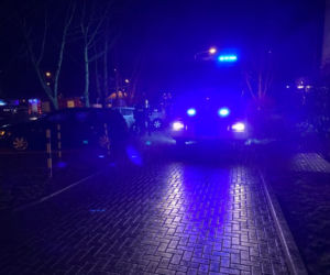 Ewakuacja mieszkańców bloku przy ul. Fioletowej w Szczecinie