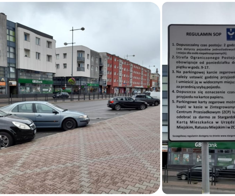 Żółte kartki za parkowanie w Stargardzie. Wkrótce posypią się mandaty