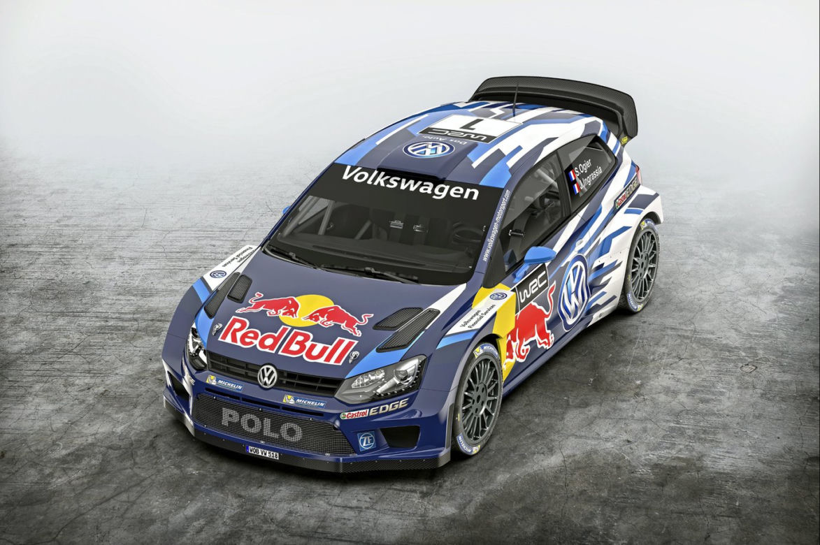 Volkswagena Polo R WRC w barwach na rok 2015