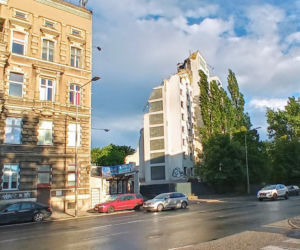 Rozbiórka Domu Marynarza - lipiec 2020
