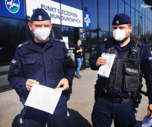 Szczepienie policjantów ze Śląska [ZDJĘCIA]