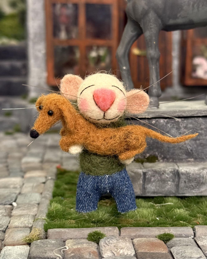 Filcowe myszki Joanny. Marka "Wyszło z norki"