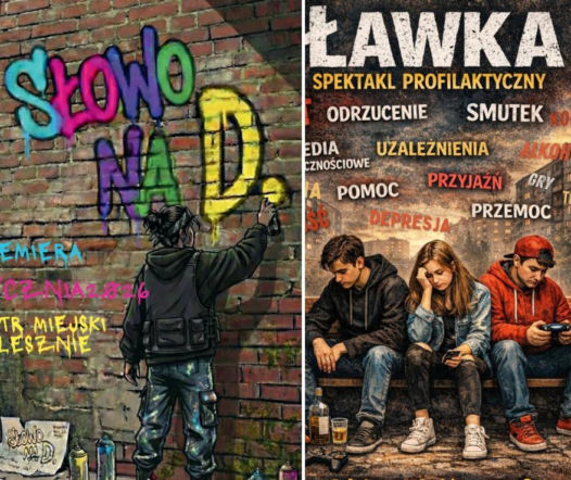 Dwa spektakle dla młodzieży w Lesznie. Teatr o hejcie, emocjach i wyzwaniach młodości