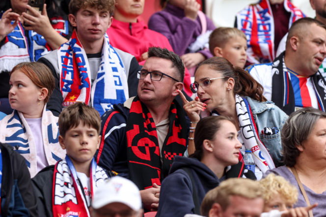 Górnik Zabrze - Lech Poznań: Zdjęcia kibiców i zawodników z meczu 8. kolejki PKO BP Ekstraklasy