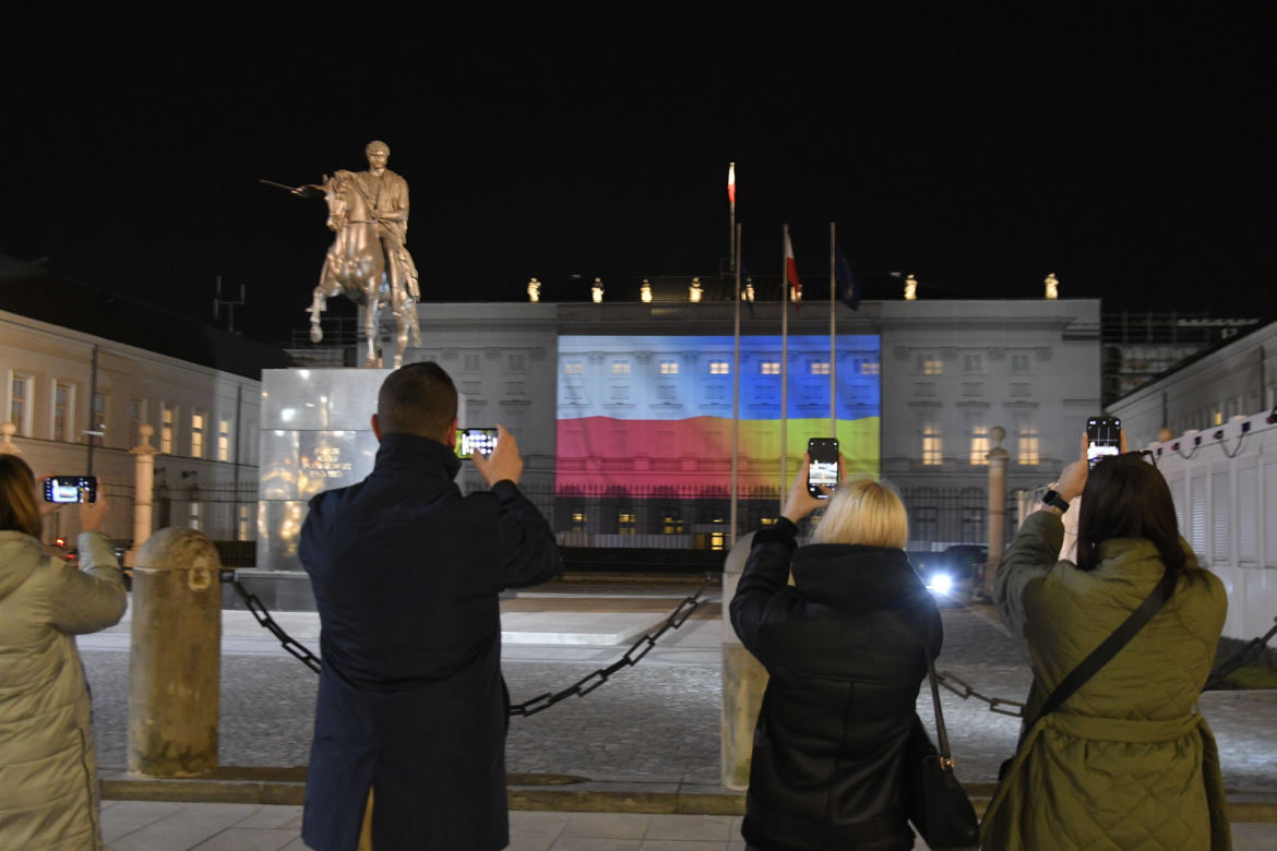 Wojna na Ukrainie. Z Warszawy płynie jasny przekaz. „Bądź dzielna Ukraino!”