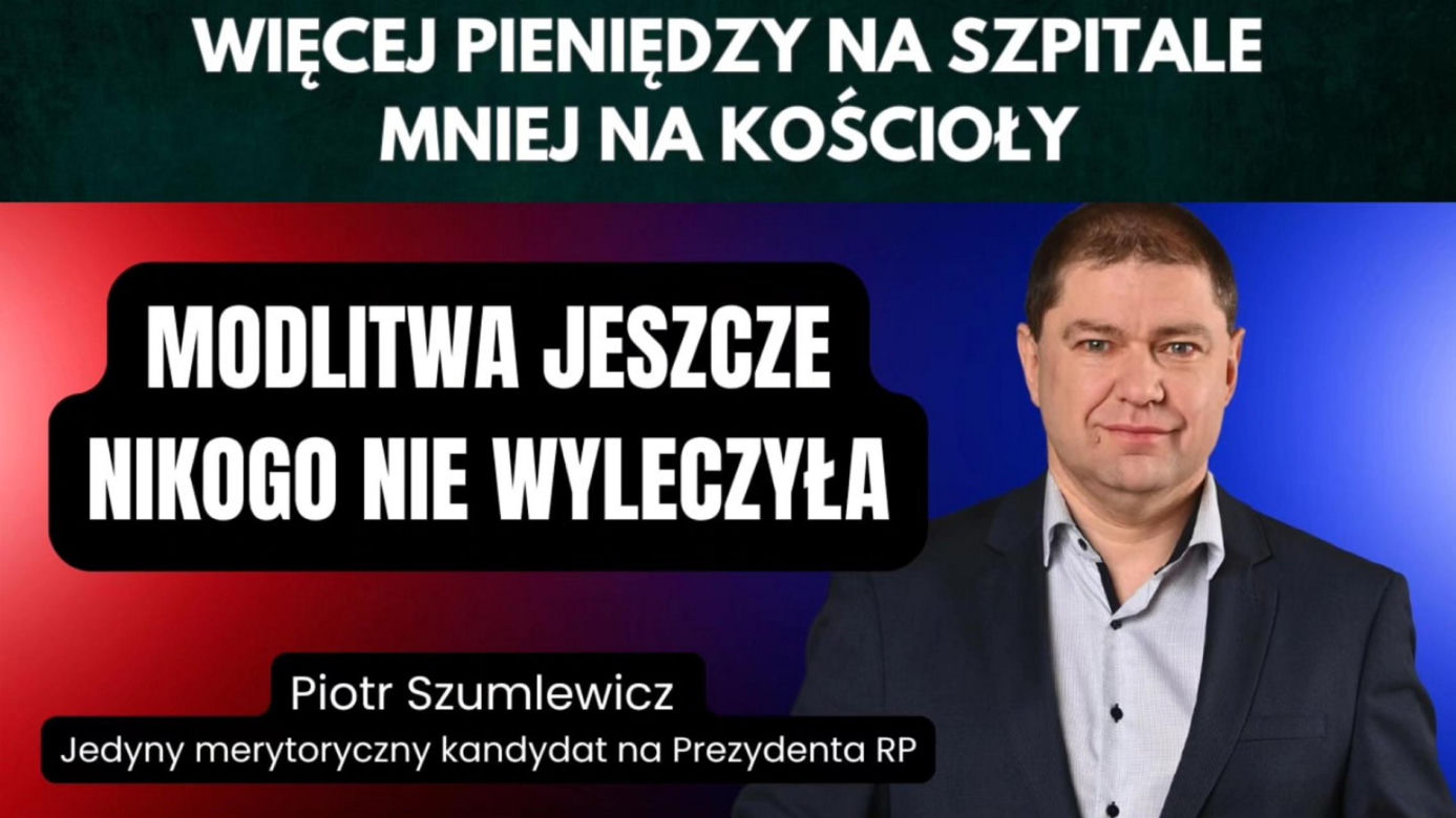 Piotr Szumlewicz – kandydat na prezydenta