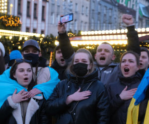  Wojna na Ukrainie. Protest w Katowicach [ZDJĘCIA]