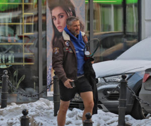 Maciej Dowbor wystawił nogi na mróz