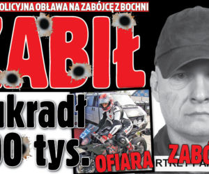 Zabił i ukradł 100 tys.