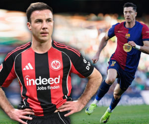 Barcelona wygrywa z Eintrachtem! Obrońca bohaterem!