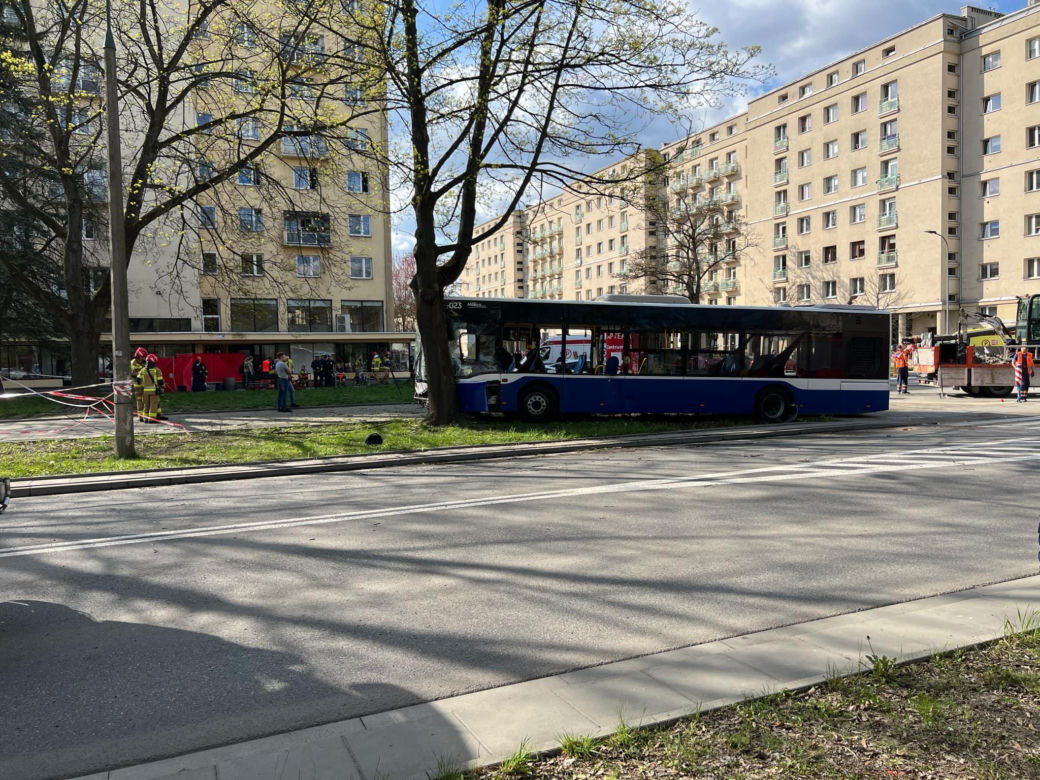 Kraków. Wypadek na os. Zgody