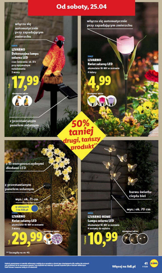 Majówka w ogrodzie- nowe promocje w Lidl